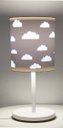 Ver imagem 2 de Abajur Nuvens Duplo Azul Bebê-Base Br 20x41
