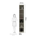 Ver imagem 3 de Guarda-roupa 1 Porta 40cm Prime Plus Luciane