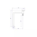 Ver imagem 2 de Torneira Deca de Mesa para Cozinha Link Cromada - 1166.c.lnk