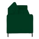 Ver imagem 6 de Sofá Living Decorativo Houston 2 Lugares 180cm Pés em Metal Veludo Verde G33 - Gran Belo