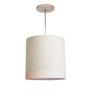 Ver imagem 1 de Lustre Pendente Infantil Pérolas - 25X25 Branco