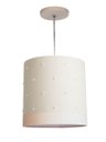 Ver imagem 1 de Lustre Pendente Infantil Pérolas - 25X25 Branco