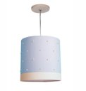 Ver imagem 1 de Lustre Pendente Infantil Pérolas - 25X25 Azul bebê