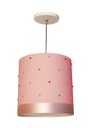 Ver imagem 1 de Lustre Pendente Infantil Pérolas Coloridas - 25X25 Rosa
