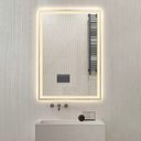 Ver mais imagens de Espelho jateado iluminado com led quente 60x100cm Woodglass 60x100 jato quente