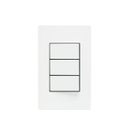 Ver imagem 2 de 3 Interruptores Paralelos 4x2 10a Br Infiniti Margirius Cor:branco