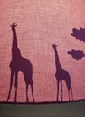 Ver imagem 3 de Lustre Infantil Pendente Safári 25x25 Rosa