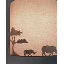 Ver imagem 4 de Lustre Infantil Pendente Safári 25x25 Crú