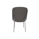 Ver imagem 6 de Kit 2 Cadeiras Sala Jantar Base Aço Cinza Elana Jvb Móveis: Cinza