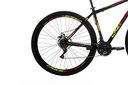 Ver imagem 3 de Bicicleta Cazelle Roma A.29 Tam 18 Aco Carbono F.disco 21v -quadro Preto C/ Adesivo Preto/adesivo Ve