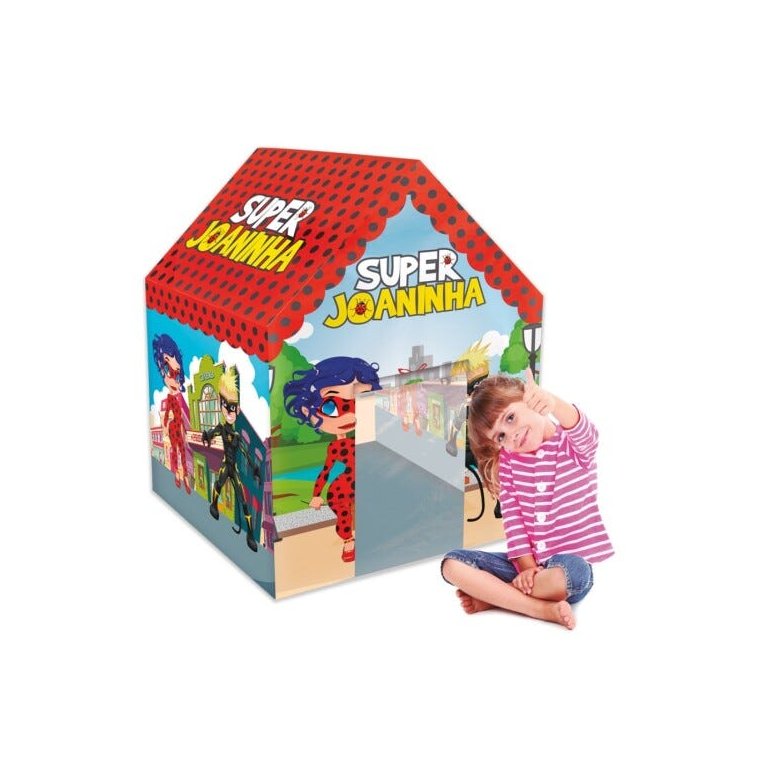 Toca Barraca Casinha Infantil Super Joaninha