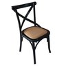 Cadeira Katrina Assento Rattan Sintético Preto - 2