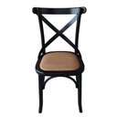 Ver imagem 1 de Cadeira Katrina Assento Rattan Sintético Preto