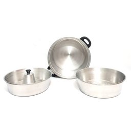 Panela multiuso 3 em 1 de Alumínio Craqueado - 3