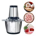 Ver imagem 1 de Multi Triturador de Carne e Legumes 2l Inox 4 Lâminas 110v