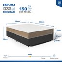 Ver imagem 3 de Cama Box com Colchão de Espuma D33 Double Face Belin Casal 138cm
