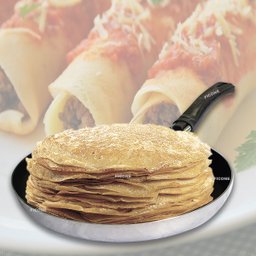 Panquequeira Frigideira 22cm Antiaderente Em Alumínio Com Espátula - 2