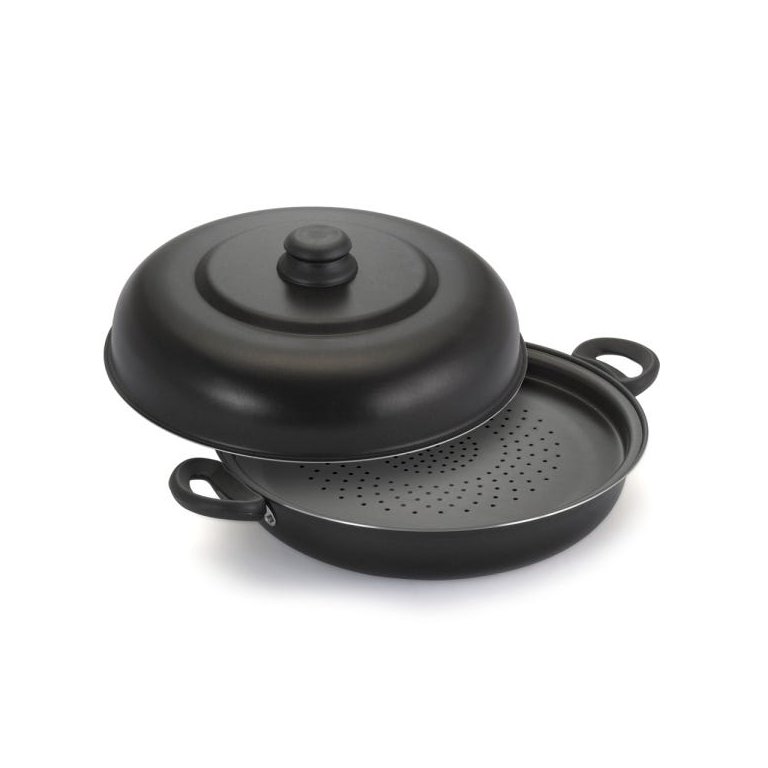 Churrasqueira Para Fogão Assadeira Pizza Grill Antiaderente