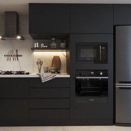 Micro-ondas de Embutir Brastemp 32 Litros Preto 18 Receitas Pré-Programadas 220V BM146AEBNA - 6