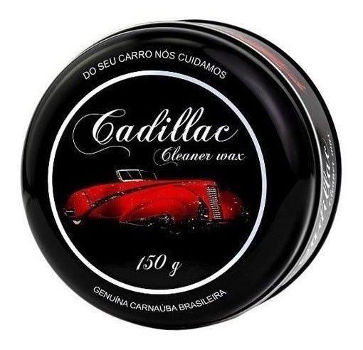 Cera Automotiva Pasta Carnaúba Cleaner Wax 150gr Cadillac - 2