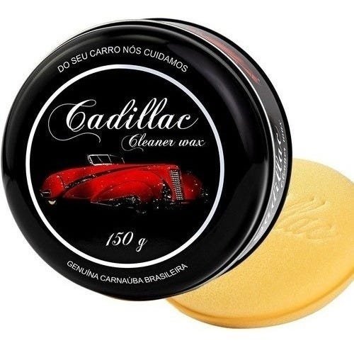 Cera Automotiva Pasta Carnaúba Cleaner Wax 150gr Cadillac - 1