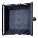 Ver imagem 5 de Carrinho Mao Portatil Camping Praia Dobravel 100kg Transporte Mercado Pesca Pacotes Viagem Multiuso 