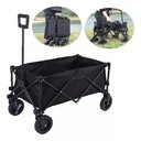 Ver imagem 1 de Carrinho Mao Portatil Camping Praia Dobravel 100kg Transporte Mercado Pesca Pacotes Viagem Multiuso 