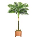 Ver imagem 2 de Árvore Artificial Palmeira Verde 175cm | Linha Permanente Formosinha