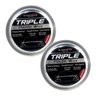 Kit 2 Cera Carnaúba Profissional Triple Wax 300gr Automotiva - 1