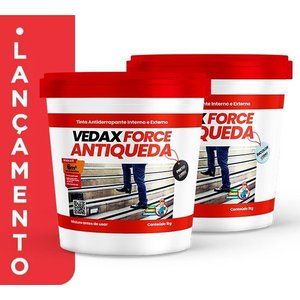 Tinta Antiderrapante 1kg Vedax Anti Queda Escada Rampa Piso