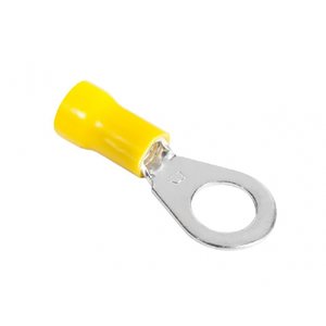 Terminal Anel Amarelo 4,3mm 20pcs 1843v Blister