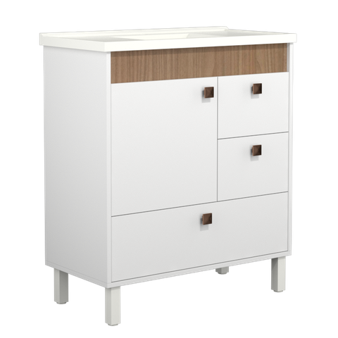 Gabinete para Banheiro com Pé Beirute 80cm