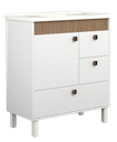Ver imagem 1 de Gabinete para Banheiro com Pé Beirute 80cm