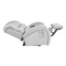 Poltrona Reclinável Imperial Motorizada Courissimo Gravidade Zero:marrom 850 - 10
