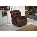Ver imagem 1 de Poltrona Reclinável Imperial Motorizada Courissimo Gravidade Zero:marrom 850
