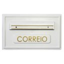 Ver imagem 1 de Caixa de Correio modelo Moderna 5 PVC Branca - Real - Ficone Reis