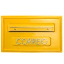 Ver imagem 1 de Caixa de Correio modelo Moderna 5 PVC Amarela - Real - Ficone Reis