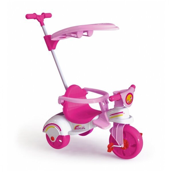 Triciclo Motoca Infantil Happy Pink Meninas Rosa - Xalingo em