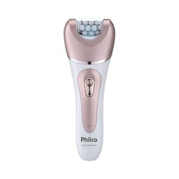 Depilador Philco Aqua Deluxe Plus Pdp02r sem Fio Branco / Rosa Bivolt - 1