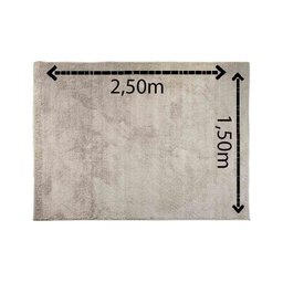 Tapete para Quarto ,sala ,escritório 1,50 X 2,50 Pelo Macio.:areia - 3