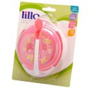 Ver imagem 4 de Conjunto Mágico Tigela e Colher Bebê com Ventosas Antiderrapantes Termometro +6 Meses Lillo