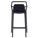 Ver imagem 3 de Kit 4 Banquetas Altas Empilhável Enjoy Rivatti 105 Cm (altura) em Pp Cor Preto com Proteção Uv