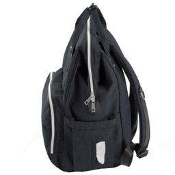 Mochila Maternidade Térmica Bolsa Bebê Multifuncional Peggy Cosco Preto - 3