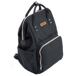 Mochila Maternidade Térmica Bolsa Bebê Multifuncional Peggy Cosco Preto - 1
