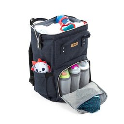 Mochila Maternidade Térmica Bolsa Bebê Multifuncional Peggy Cosco Preto - 10