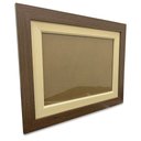 Ver imagem 1 de Moldura Dupla A4 21x30 Diploma Certificado Foto com Vidro TaColado 01 Unidade