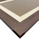 Ver imagem 2 de Moldura Dupla A4 21x30 Diploma Certificado Foto com Vidro TaColado 01 Unidade