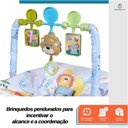 Ver imagem 6 de Cadeira de Descanso Bebê Balanço Cinza até 18kg Suave Vibração Relaxante Cinto de Segurança Mobile B
