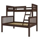 Ver imagem 4 de Beliche com Cama de Casal Castanho Escuro Madeira Pinus - Saraiva