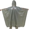 Poncho Impermeável Echolife Riviera Verde Oliva PVC com Capuz - 4